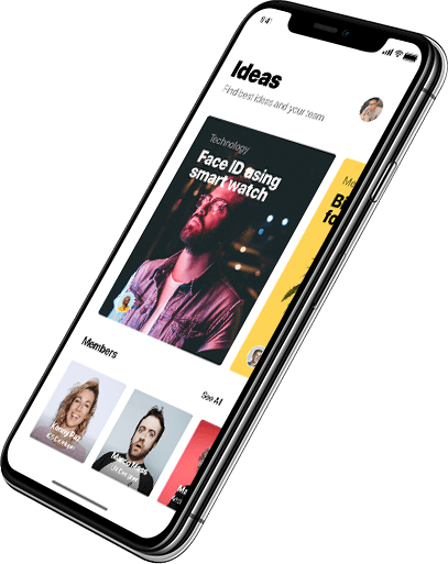 iPhone App Mockup